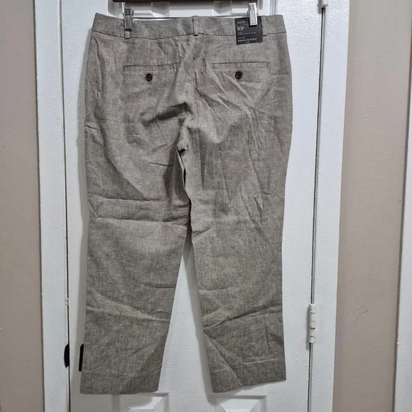 Women's Banana Republic Avery Petite Ankle Pants 10P Dusty Olive - Picture 7 of 11